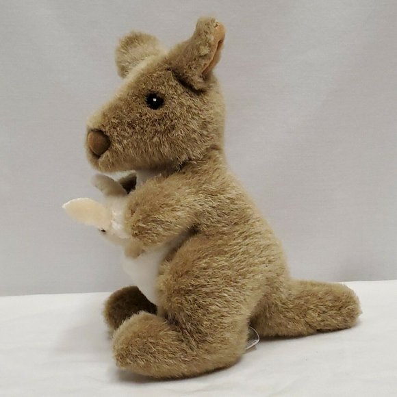 ⭐️ Kangaroo Plush 7" Brown Stuffed Animal Toy ⭐️ - Picture 3 of 5